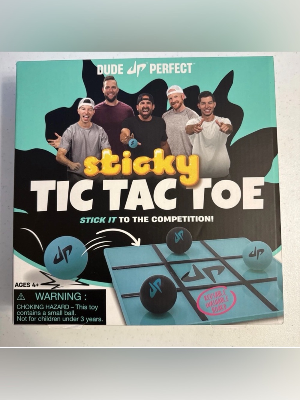Dude Perfect Sticky Tic Tac Toe Game